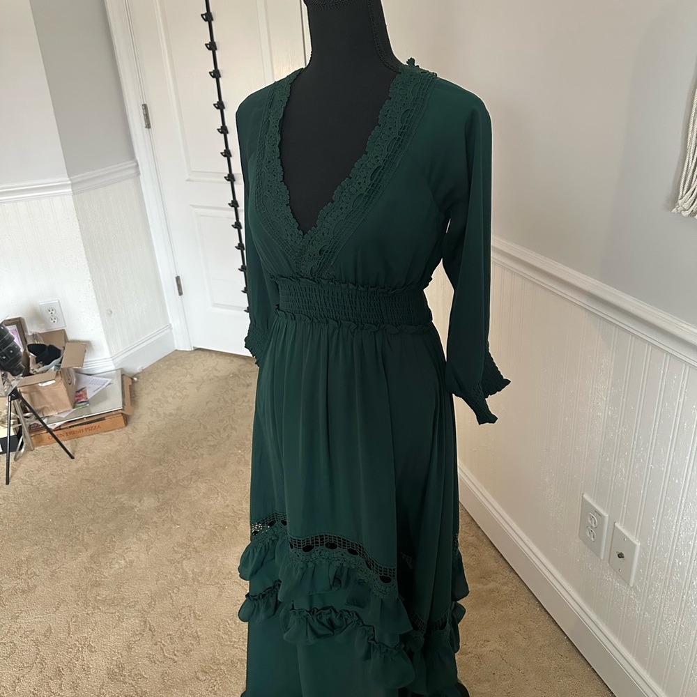 Baltic Born - Pippa Ruffle Maxi Dress